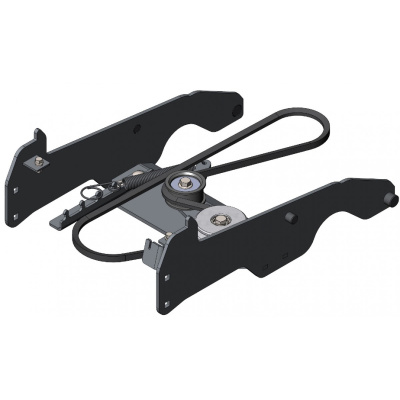 Рама монтажная ZimAni для установки снегоуборщика RST-100 на райдеры Husqvarna R316, RC318, RC320