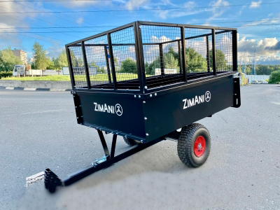 Прицеп ZimAni Stainless Steel 500S-K с надставными сетчатыми бортами