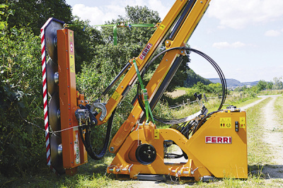 Сменные дисковые кусторезы FERRI на манипуляторную косилку