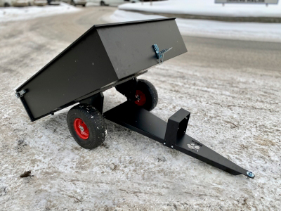 Прицеп ZimAni ПРОФИ 350 для садовых тракторов и райдеров