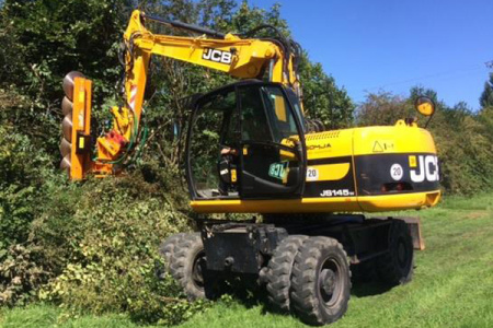 Сменные дисковые кусторезы FERRI на экскаватор