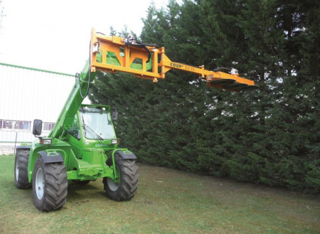 Сменные дисковые кусторезы FERRI на телескопический погрузчик