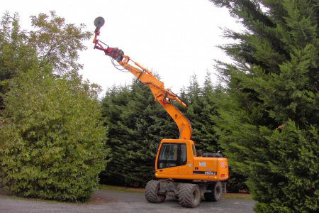 Сменные дисковые кусторезы FERRI на экскаватор